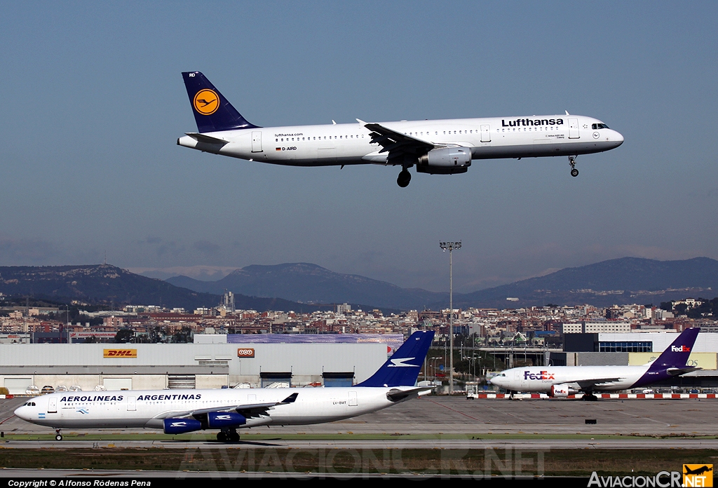 D-AIRD - Airbus A321-131 - Lufthansa
