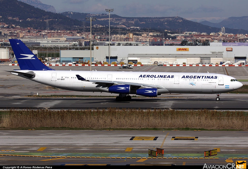 LV-BMT - Airbus A340-312 - Aerolineas Argentinas