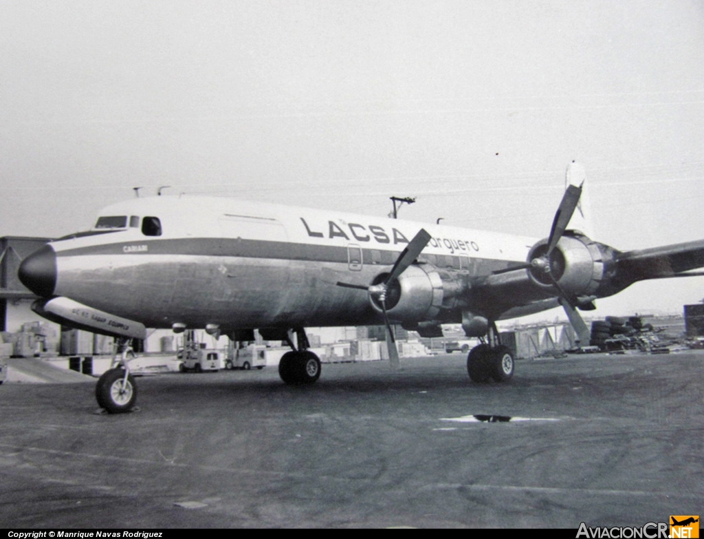 TI-LRD - Douglas DC-6B(F) - LACSA - Líneas Aéreas Costarricenses S.A.
