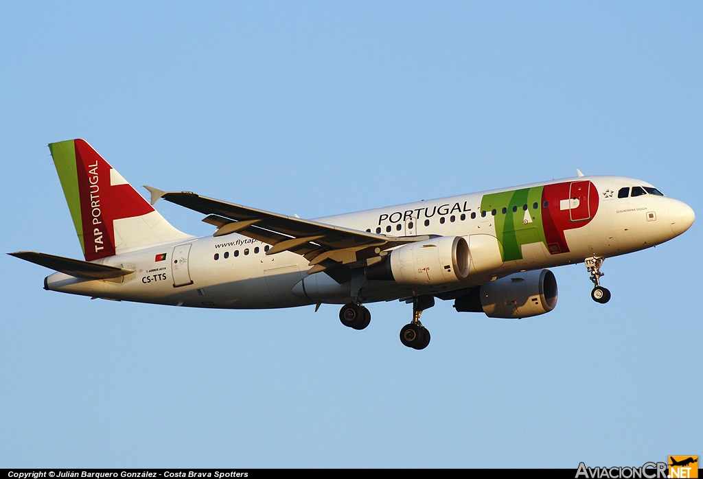 CS-TTS - Airbus A319-112 - TAP Portugal