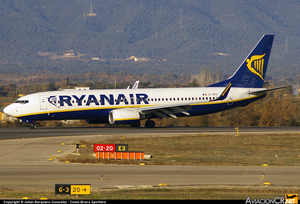 EI-DPA - BOEING 737.8AS - Ryanair