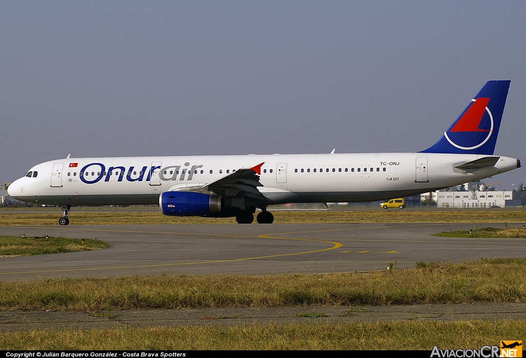 TC-ONJ - Airbus A321-131 - Onurair