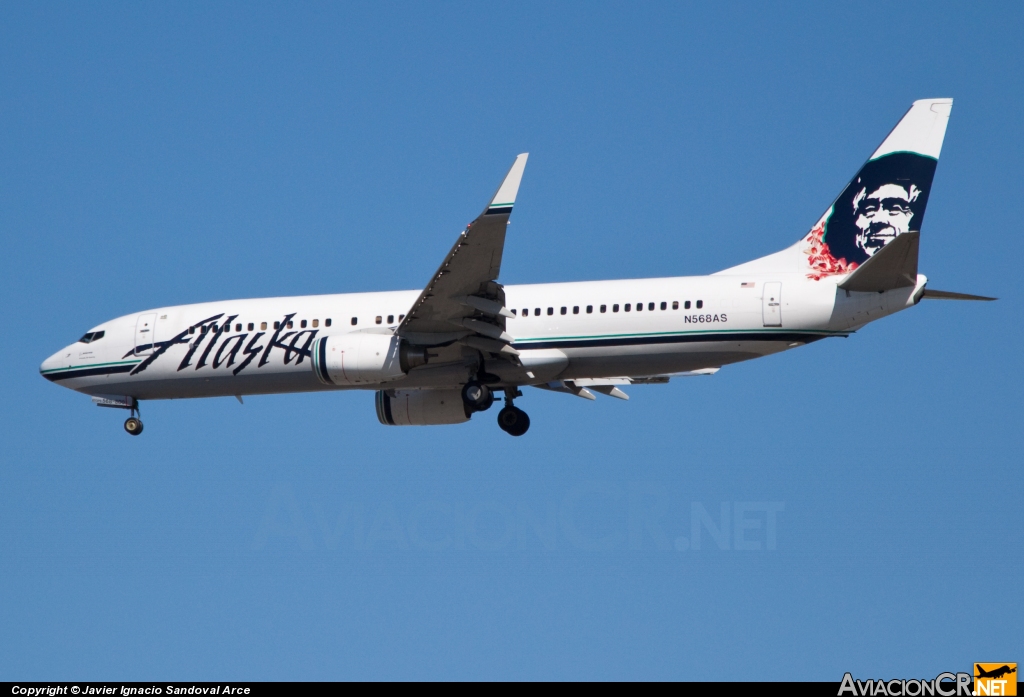 N568AS - Boeing 737-890 - Alaska Airlines