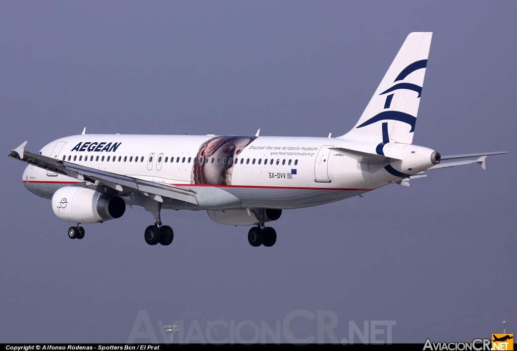 SX-DVV - Airbus A320-232 - Aegean Airlines