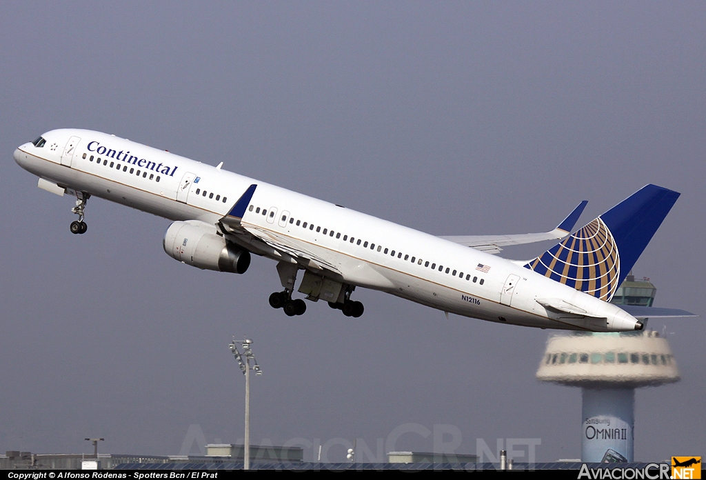 N12116 - Boeing 757-224 - Continental Airlines