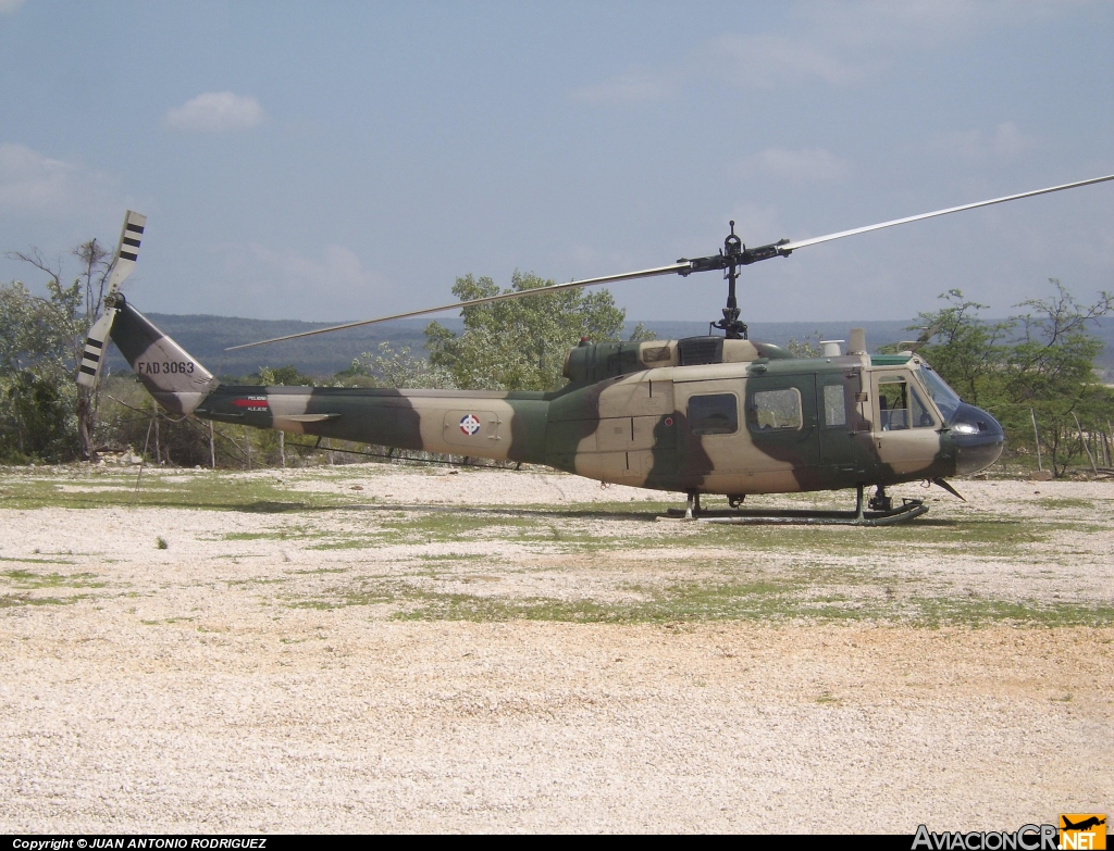 FAD 3063 - Bell UH-1 Huey II - Fuerza Aerea Dominicana