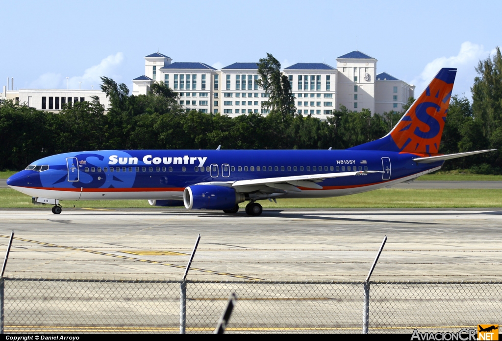 N813SY - Boeing 737-8Q8 - Sun Country