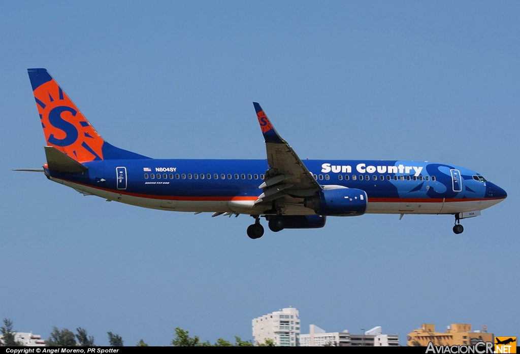 N804SY - Boeing 737-8Q8 - Sun Country