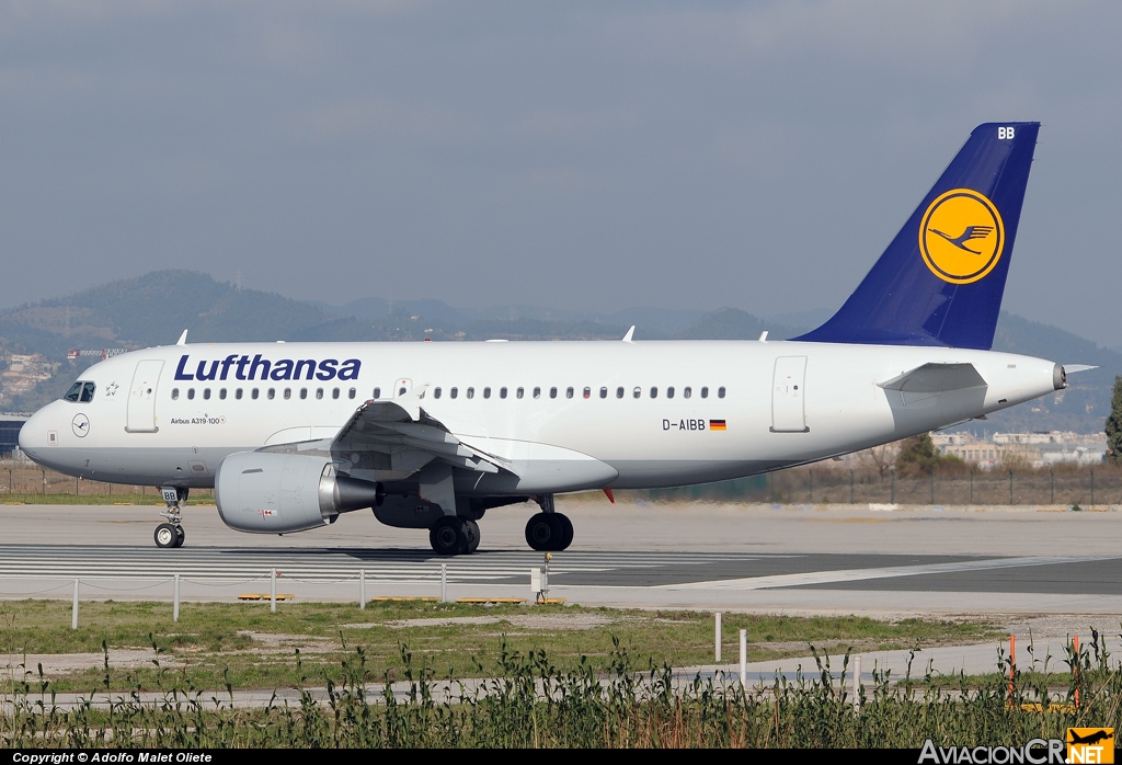D-AIBB - Airbus A319-112 - Lufthansa