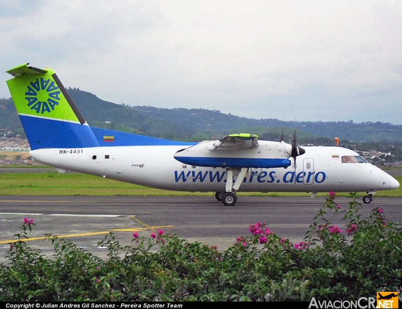 HK-4491 - Bombardier Dash 8-Q201 - LAN Colombia (Aires Colombia)