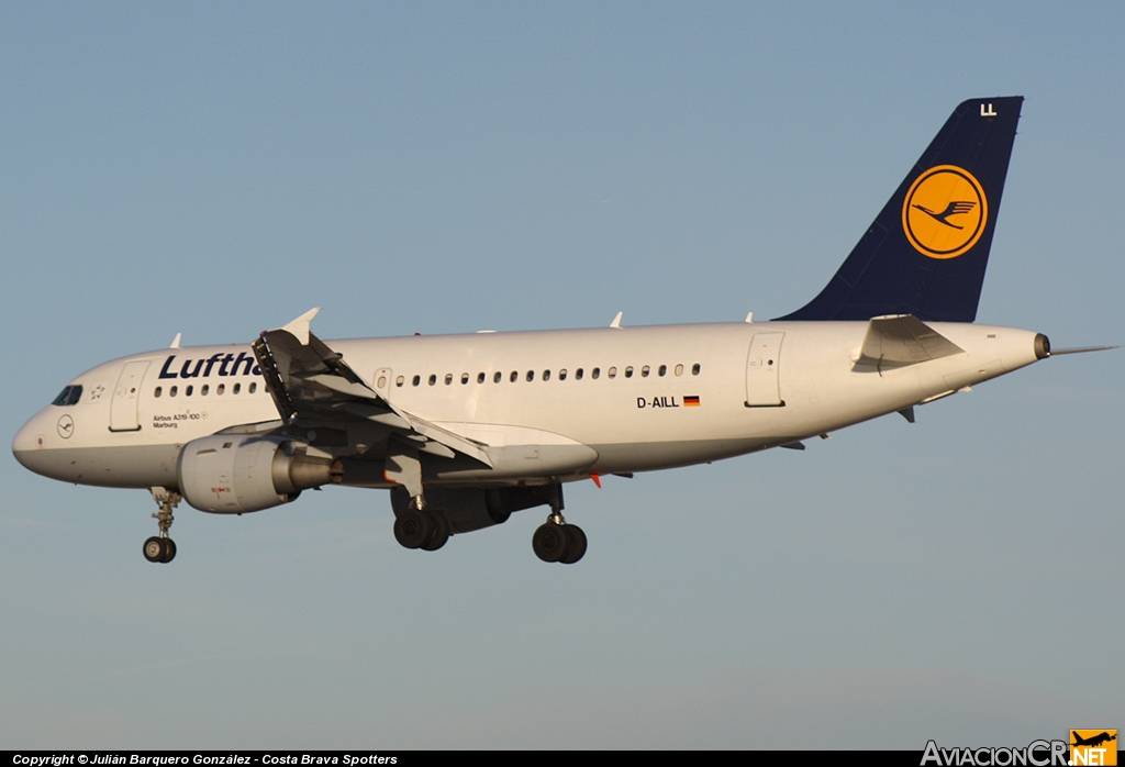 D-AILL - Airbus A319-114 - Lufthansa