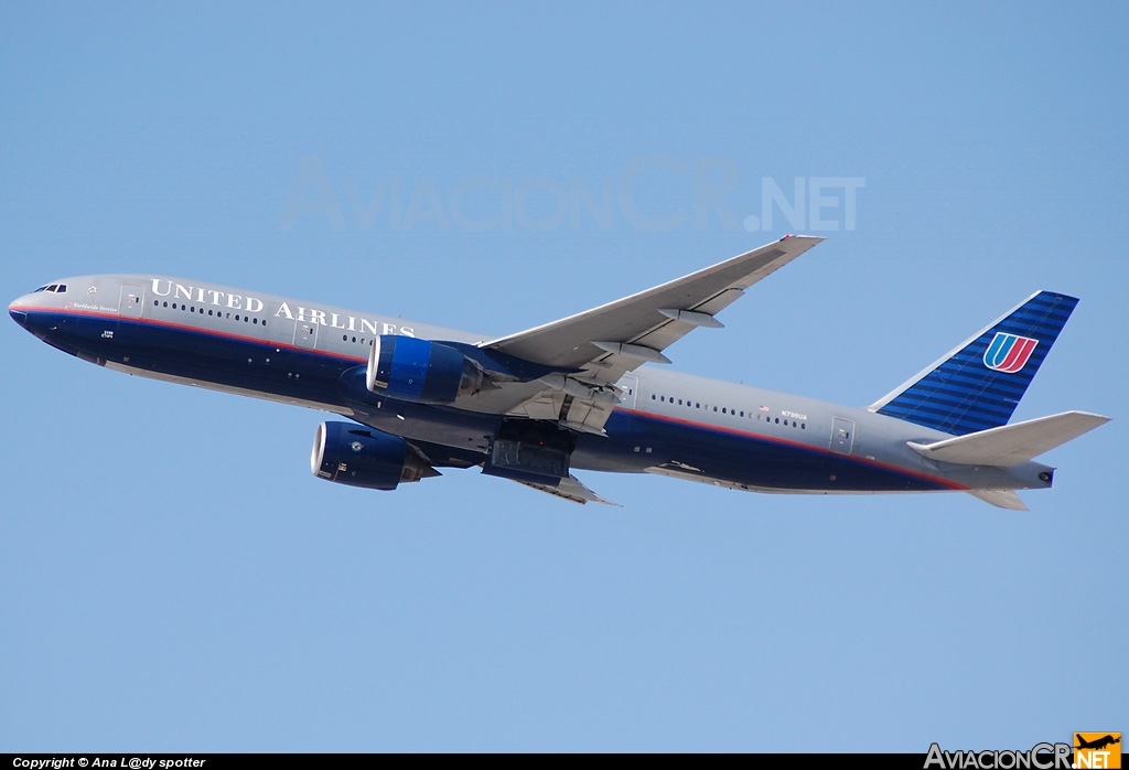N798UA - Boeing 777-222/ER - United Airlines