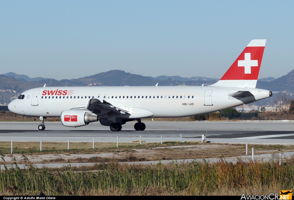 HB-IJD - Airbus A320-214 - Swiss International Air Lines