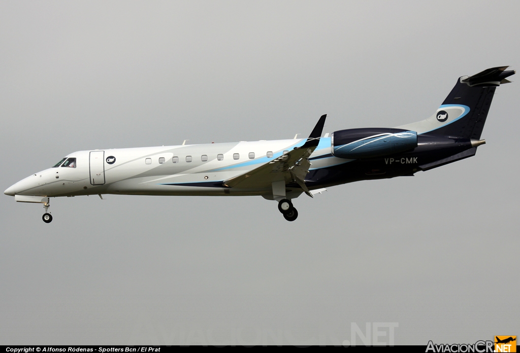 VP-CMK - Embraer EMB-135BJ Legacy - Blue Sky Aviatión
