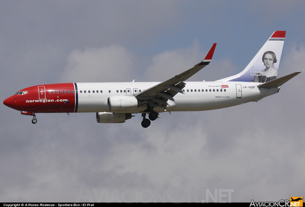 LN-NOP - Boeing 737-86N - Norwegian Air Shuttle