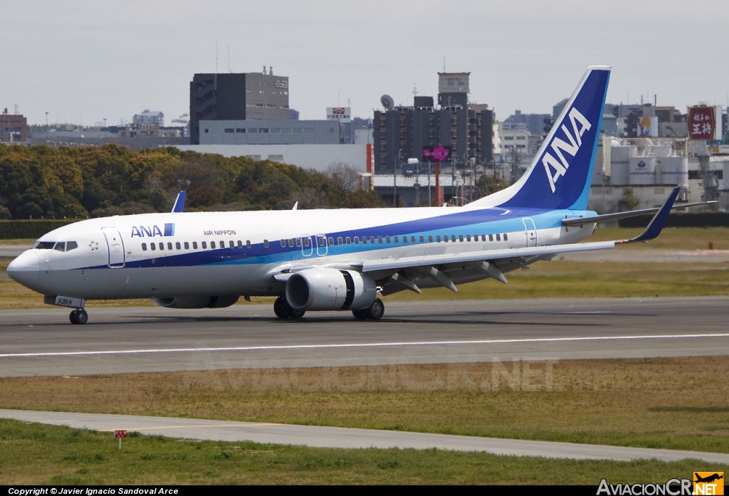 JA53AN - Boeing 737-881 - All Nippon Airways - ANA (Air Nippon -ANK)