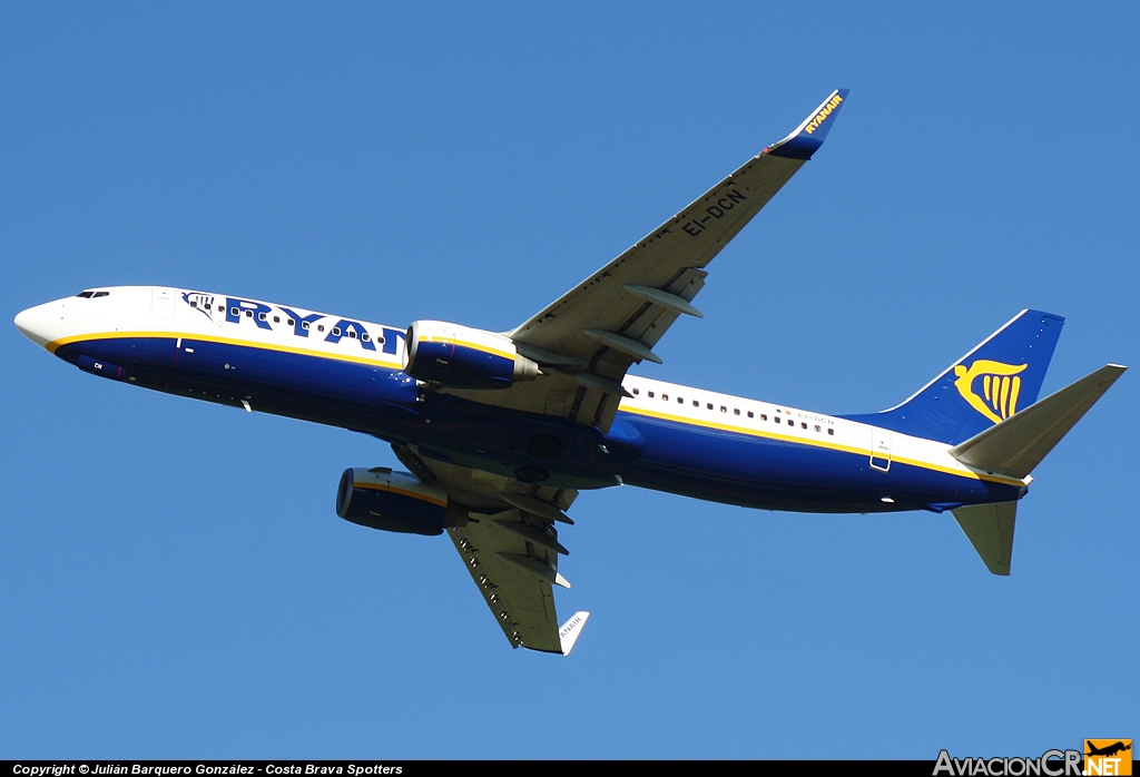 EI-DCN - Boeing 737-8AS - Ryanair