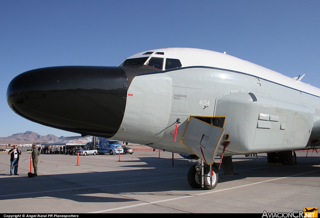 162-4134 - Boeing RC-135W Rivet Joint - USAF - Fuerza Aerea de EE.UU