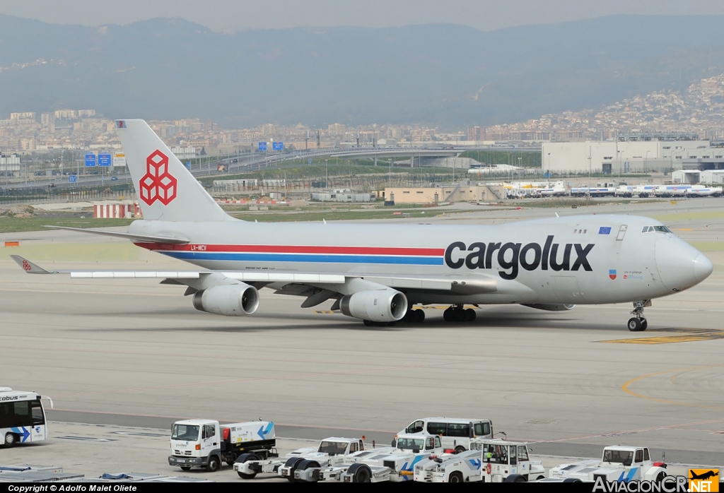 LX-WCV - Boeing 747-4R7F/SCD - Cargolux Airlines International