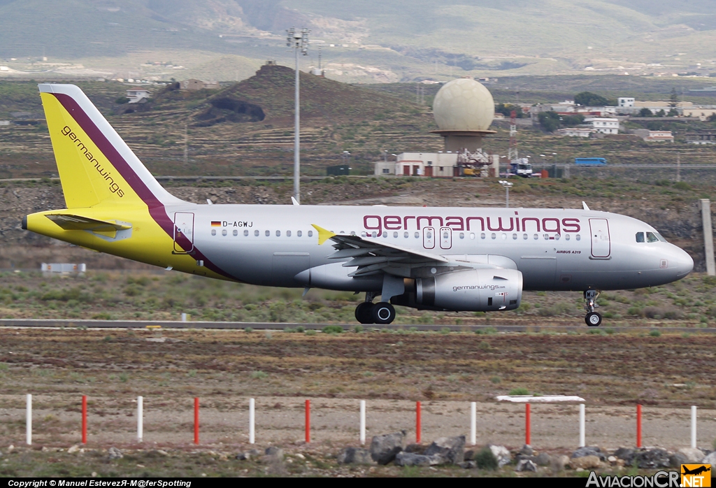 D-AGWJ - Airbus A319-132 - Germanwings