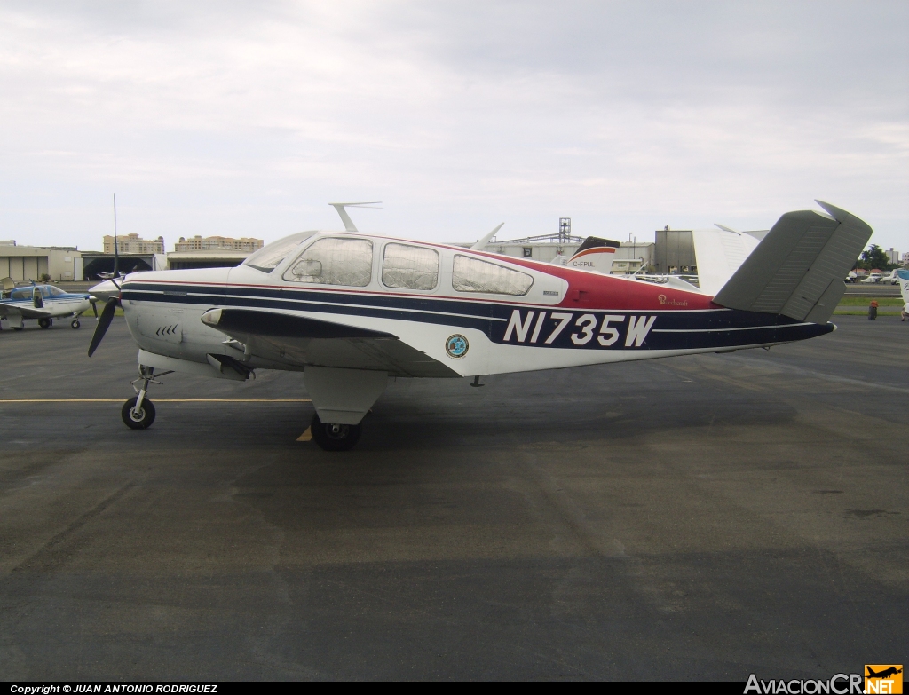N1735W - Beechcraft V35B Bonanza - Privado