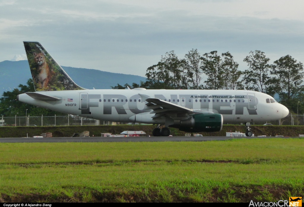 N910FR - Airbus A319-111 - Frontier Airlines