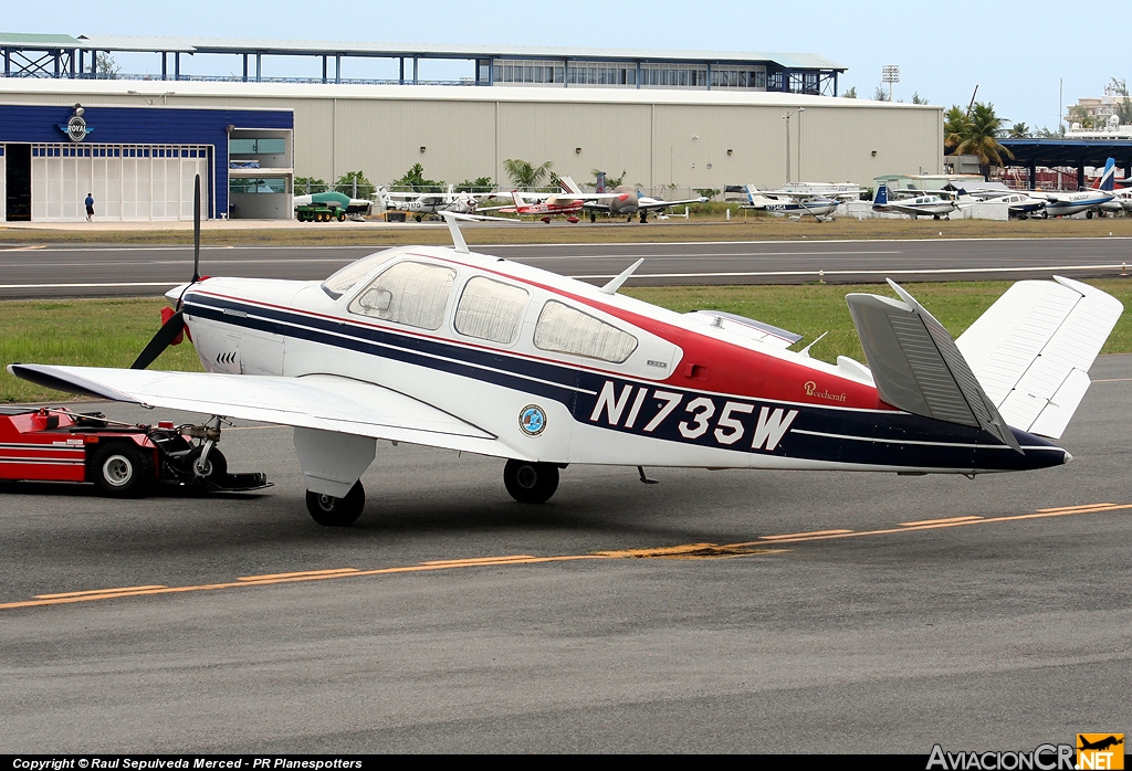 N1735W - Beechcraft V35B Bonanza - Privado