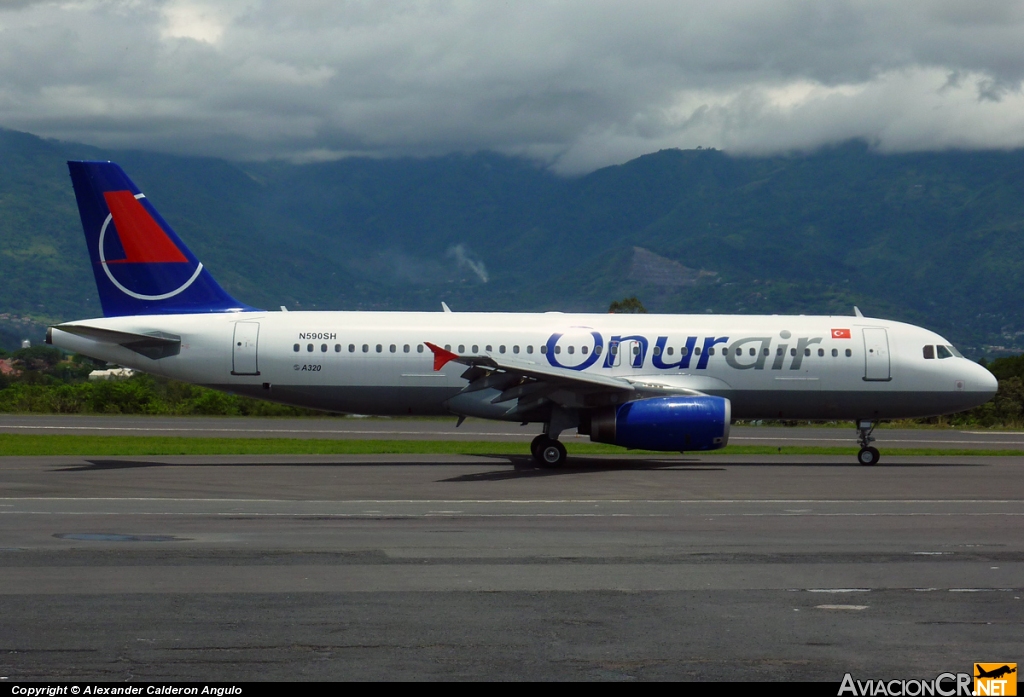 N590SH - Airbus A320-233 - OnurAir