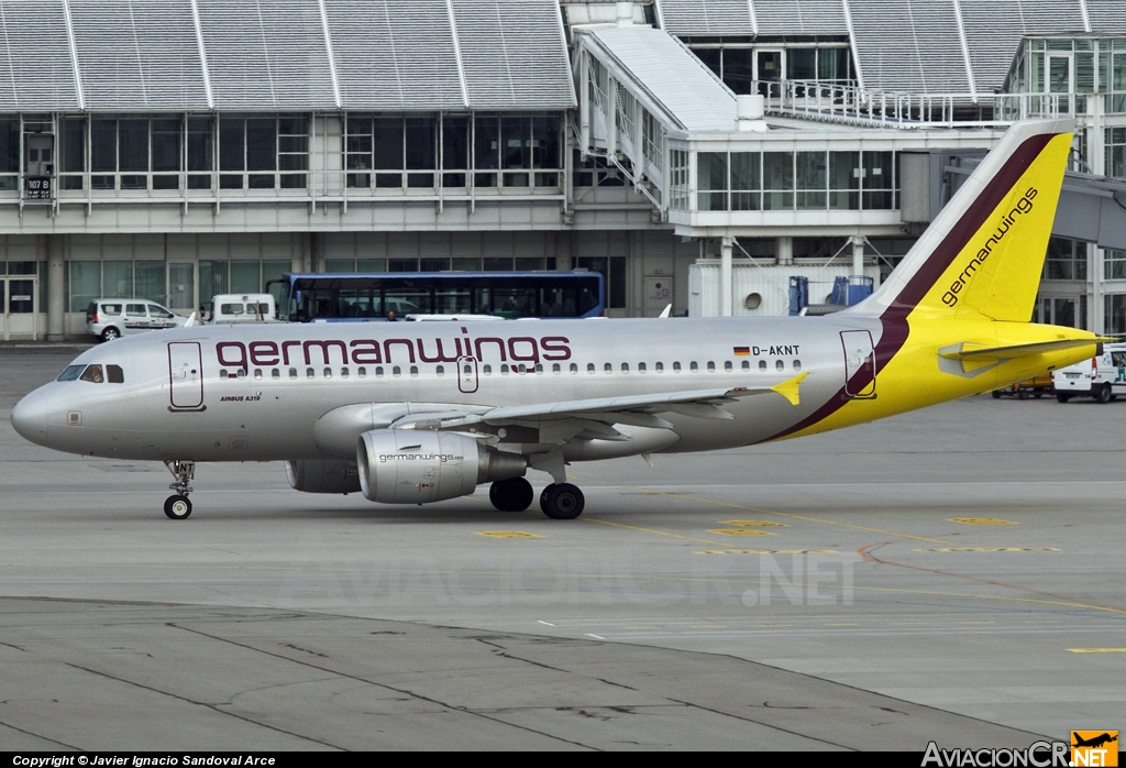 D-AKNT - Airbus A319-112 - Germanwings