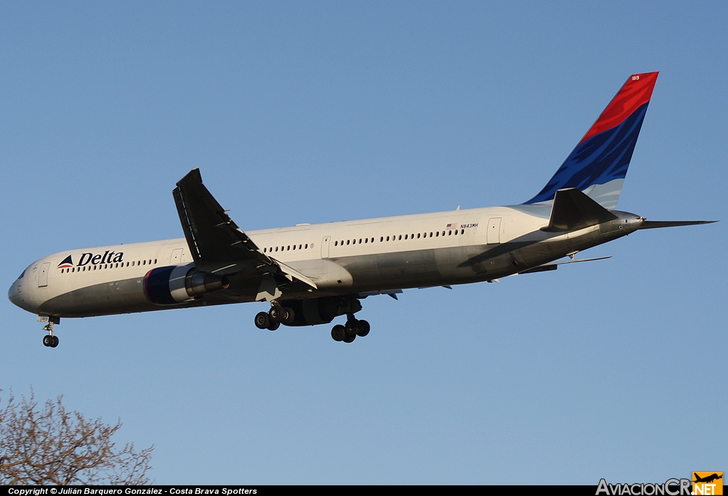 N843MH - Boeing 767-432/ER - Delta Air Lines