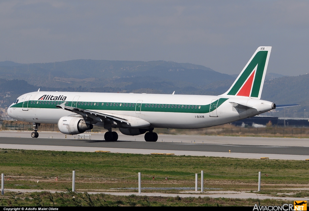 I-BIXM - Airbus A321-212 - Alitalia