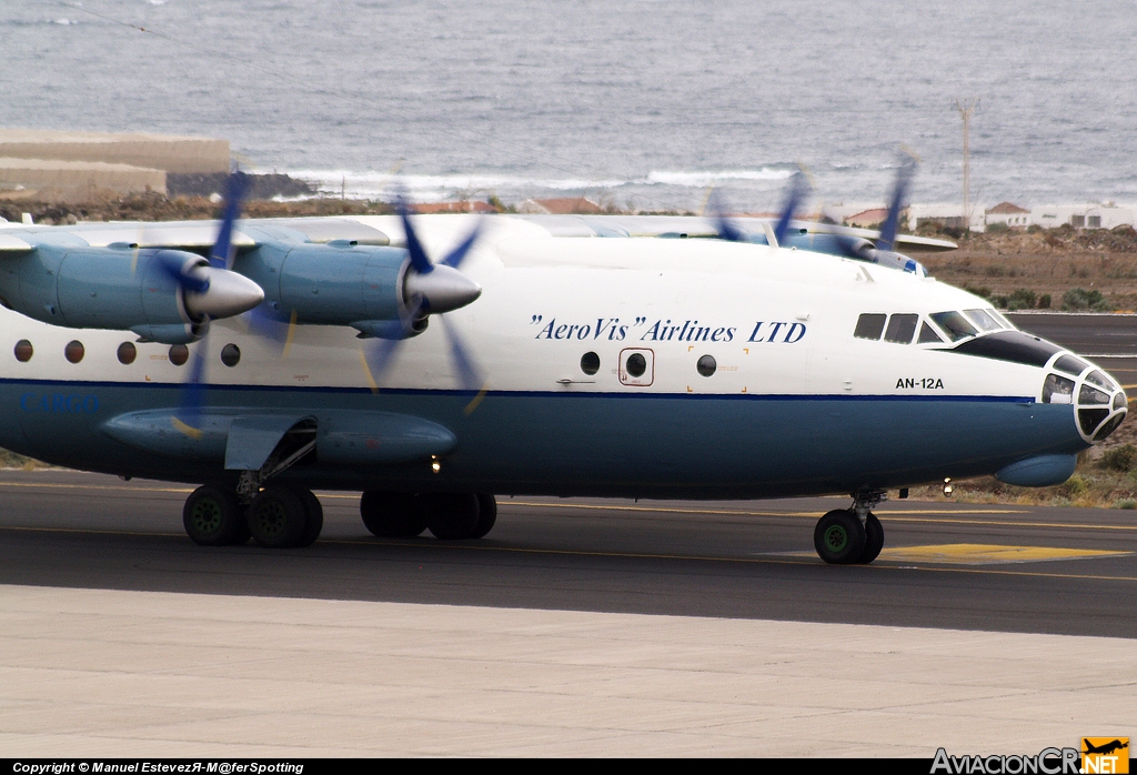 UR-CCP - Antonov An-12A - AeroVis Airlines, LTD.