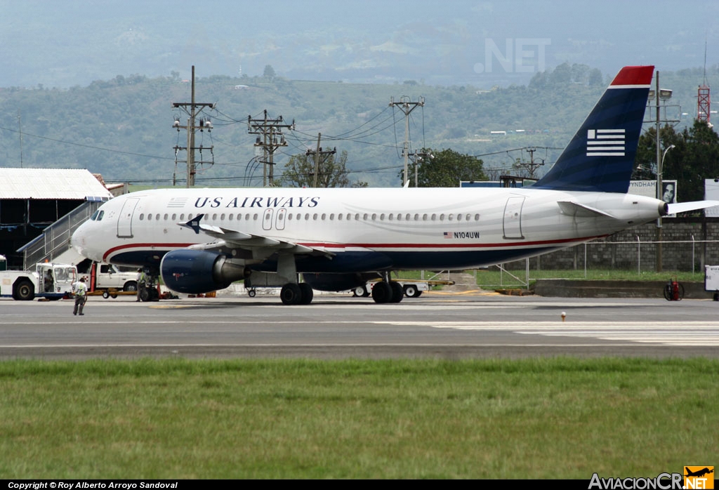 N104UW - Airbus A320-214 - US Airways