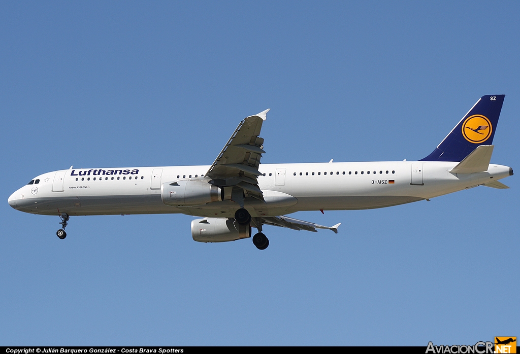 D-AISZ - Airbus A321-231 - Lufthansa