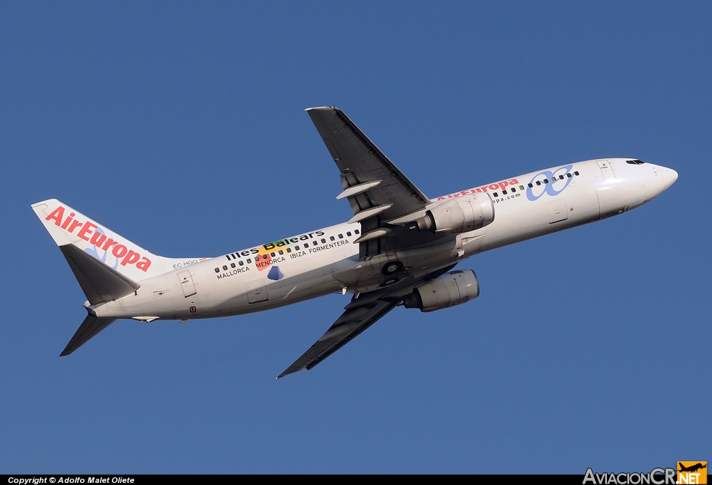 EC-HGO - Boeing 737-85P - Air Europa