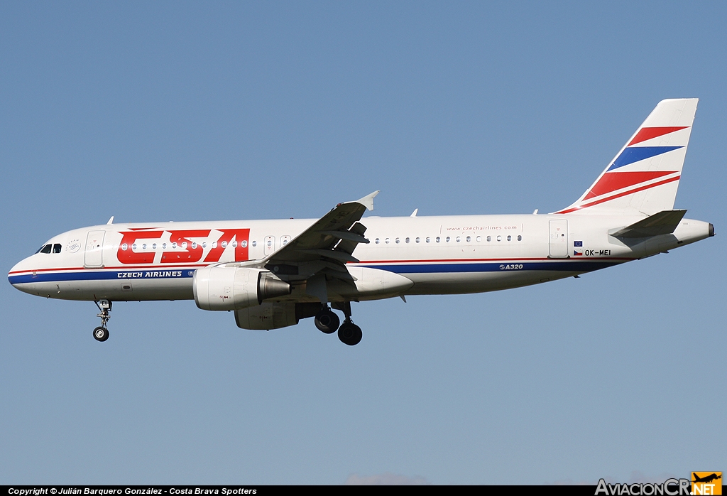 OK-MEI - Airbus A320-214 - CSA Czech Airlines
