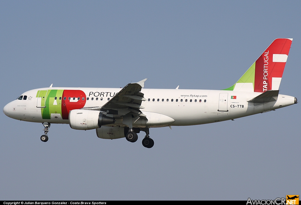 CS-TTB - Airbus A319-111 - TAP Air Portugal