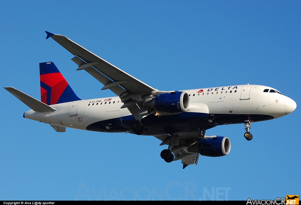 N363NB - Airbus A319-114 - Delta Airlines