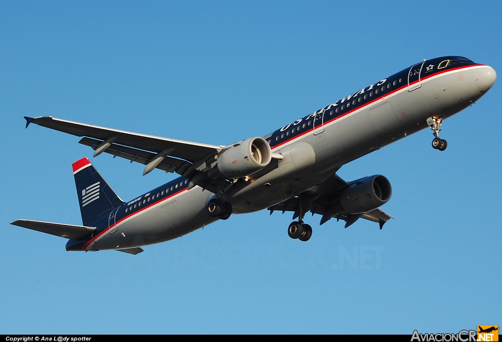 N182UW - Airbus A321-211 - US Airways