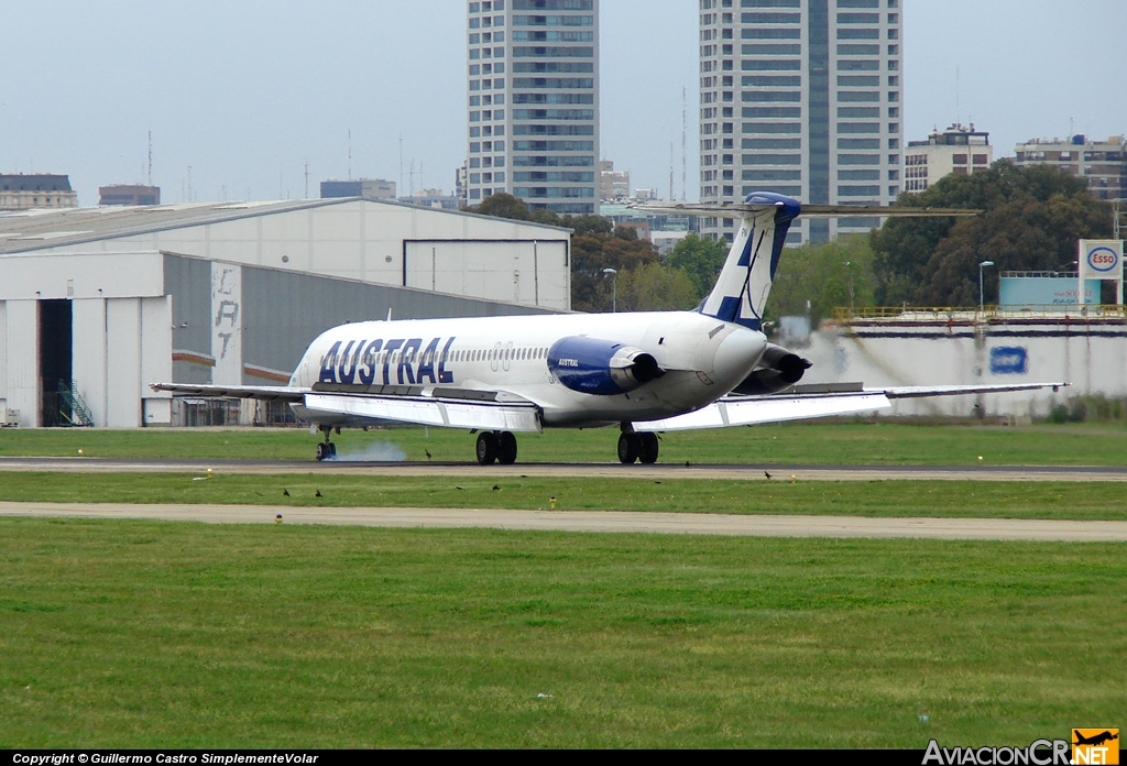 LV-WFN - McDonnell Douglas MD-81 (DC-9-81) - Austral Líneas Aéreas