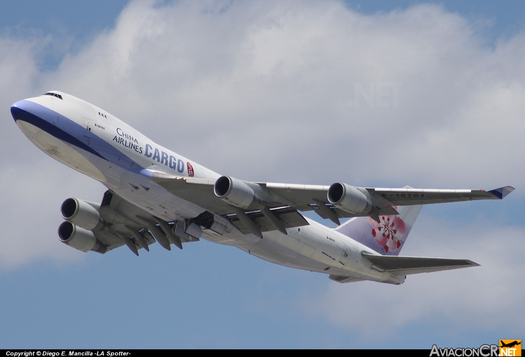  B-18701 - Boeing 747-409F/SCD - China Airlines Cargo