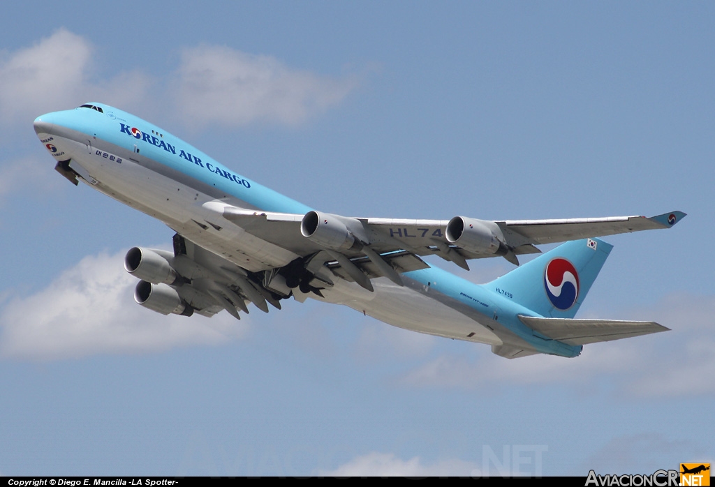 HL7438 - Boeing 747-4B5F/SCD - Korean Air Cargo