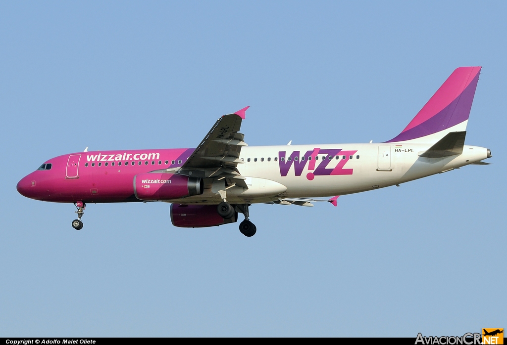 HA-LPL - Airbus A320-232 - Wizzair