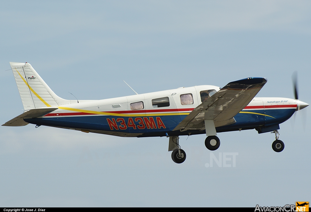 N343MA - Piper PA-32R-301 Saratoga II HP - Privado