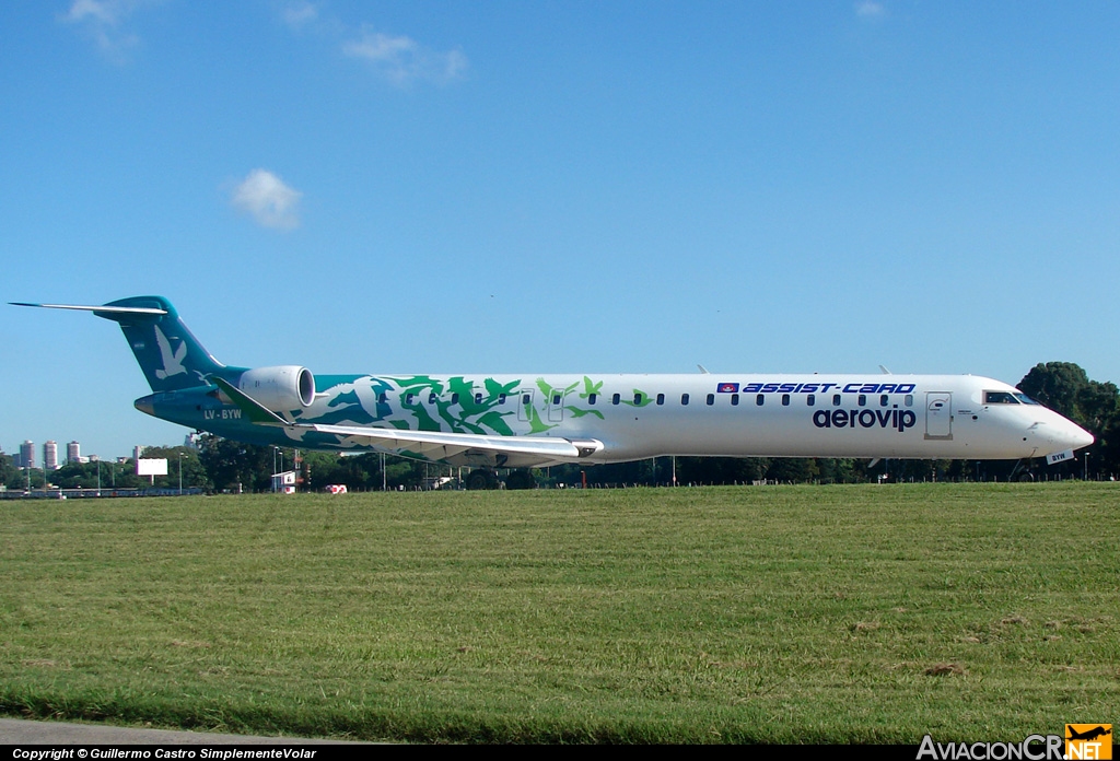 LV-BYW - Bombardier CRJ-900LR - Aerovip