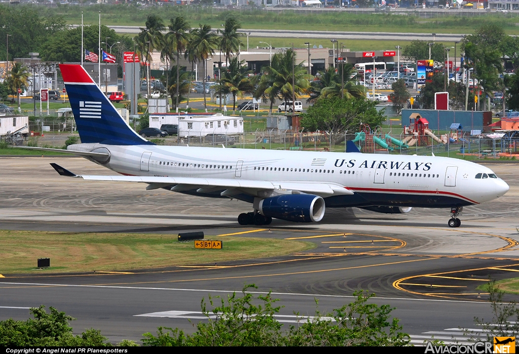 N280AY - Airbus A330-243 - US Airways