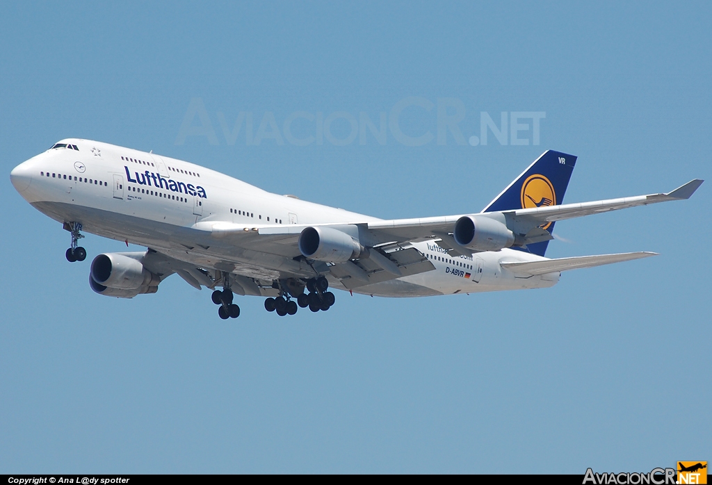 D-ABYR - Boeing 747-430 - Lufthansa