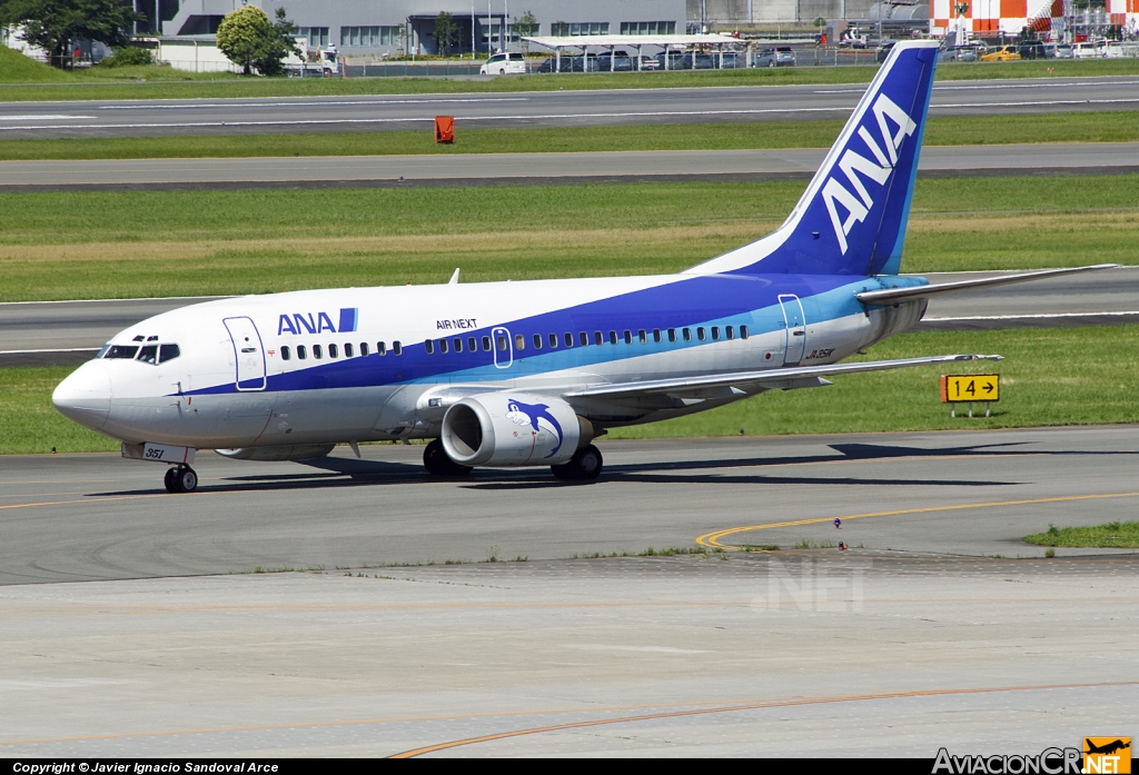 JA351K - Boeing 737-5Y0 - All Nippon Airways - ANA (Air Next)