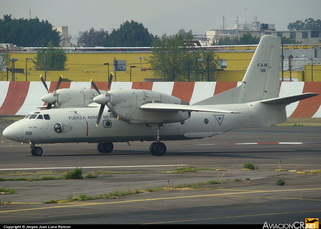 3101 - Antonov An-32B - México - Fuerza Aerea Mexicana