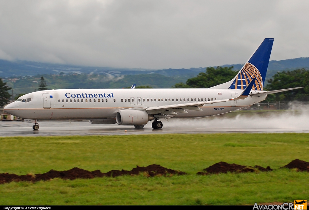 N73291 - Boeing 737-824 - Continental Airlines